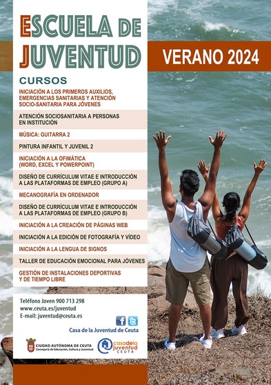 CARTEL ESCUELA VERANO 2024