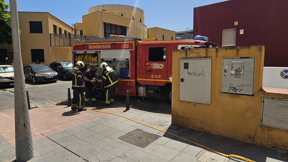 INCENDIO POLIGONO BOMBEROS