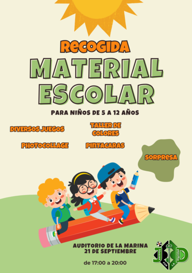 Cartel diversión solidaria