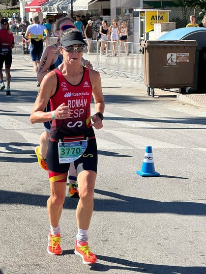 Susana Román, durante la prueba del Mundial de Torremolinos