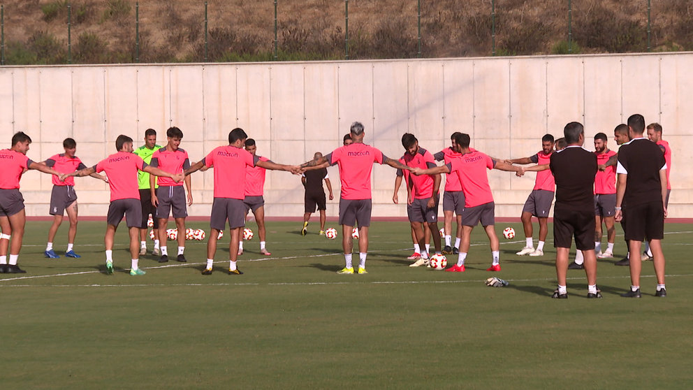 AD CEUTA FC ENTRENAMIENTO