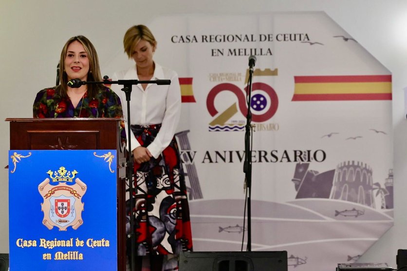 PILAR OROZCO MARI CARMEN PASAMAR CEUTA MELILLA XXV ANIVERSARIO CASA REGIONAL  3