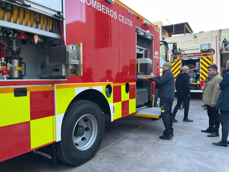 vehículos bomberos