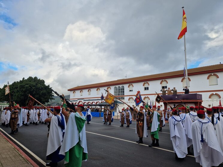 regulares homenaje caídos