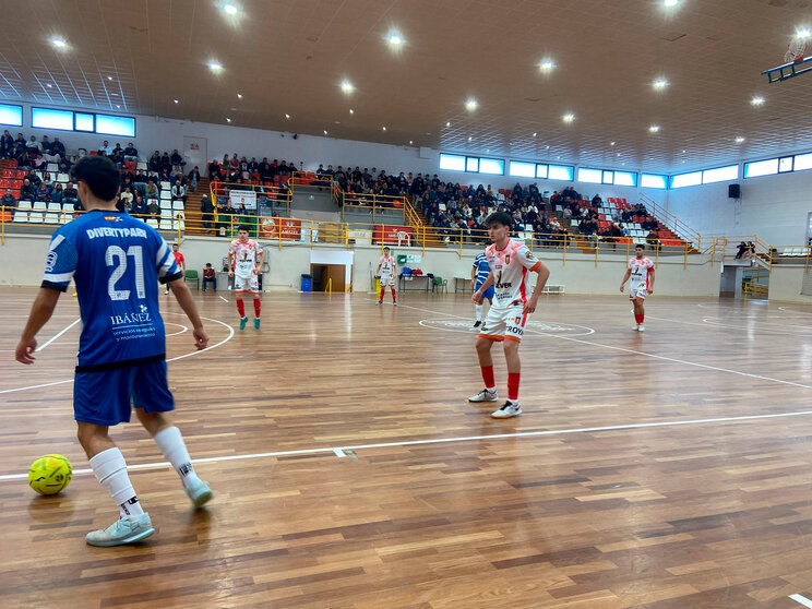 Una imagen del partido disputado este sábado en Villarrobledo