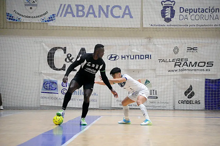 El caboverdiano Hélder ha marcado dos de los goles del Ceutí ante su exequipo