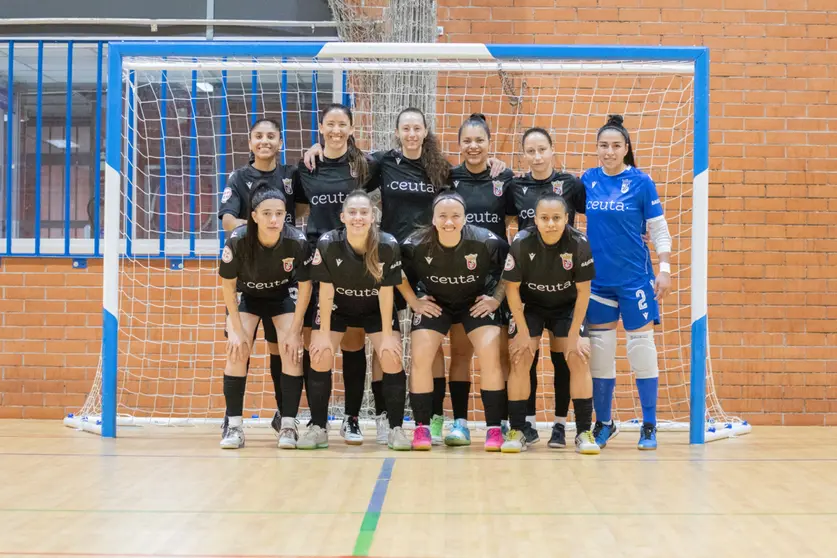 Formación del Ceuta Femenino, este sábado en Fuenlabrada